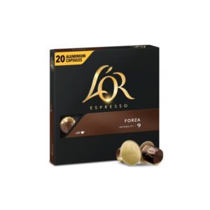 Espresso Forza UTZ L'OR, boîte de 20 capsules classic