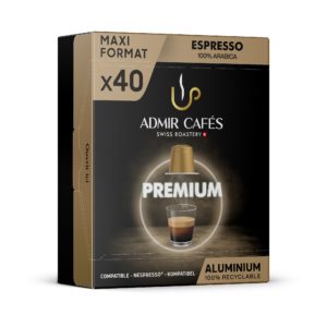 Admir Espresso Premium, boîte de 40 capsules classique