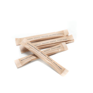 Bâtonnets de sucre brun 4 g